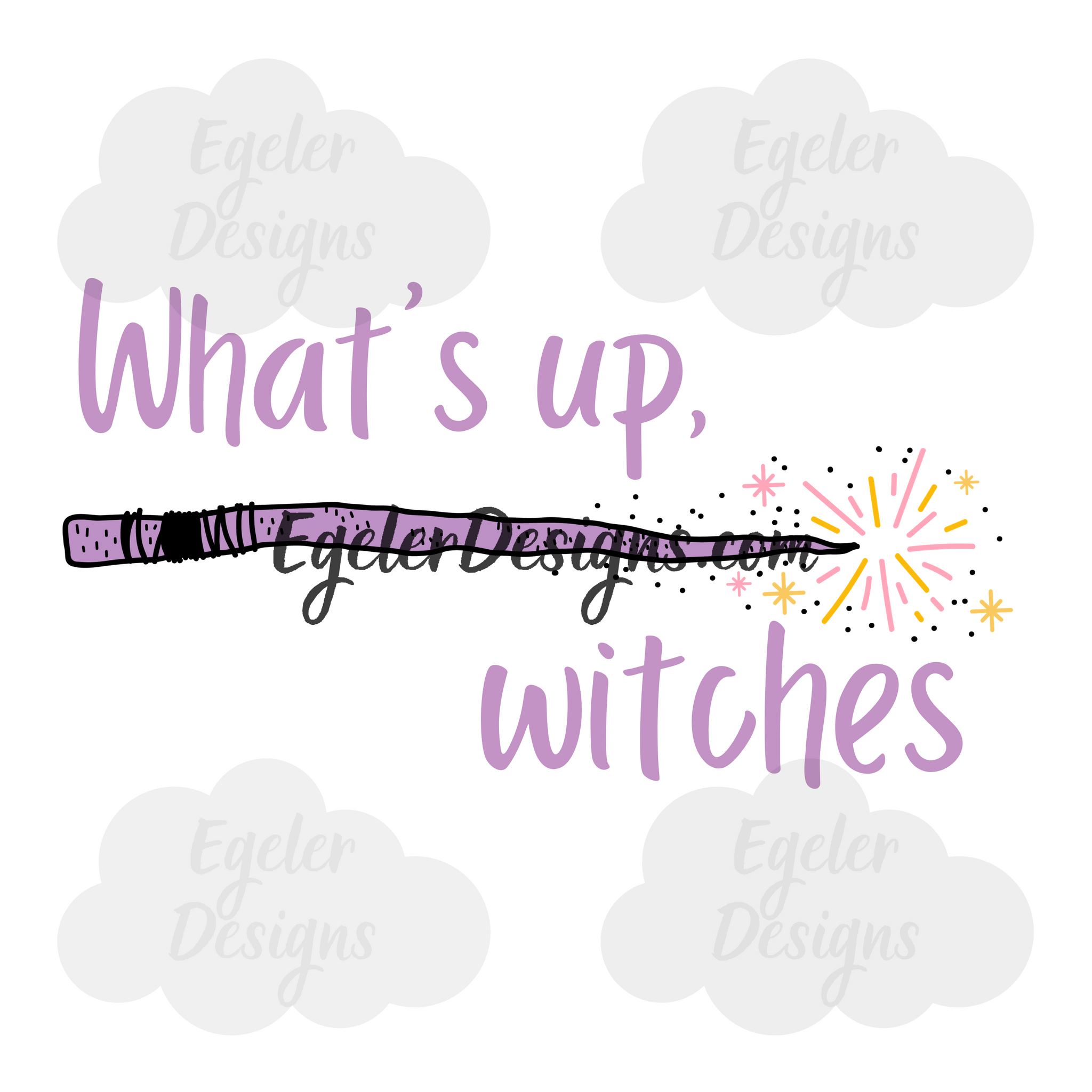 What's Up Witches PNG