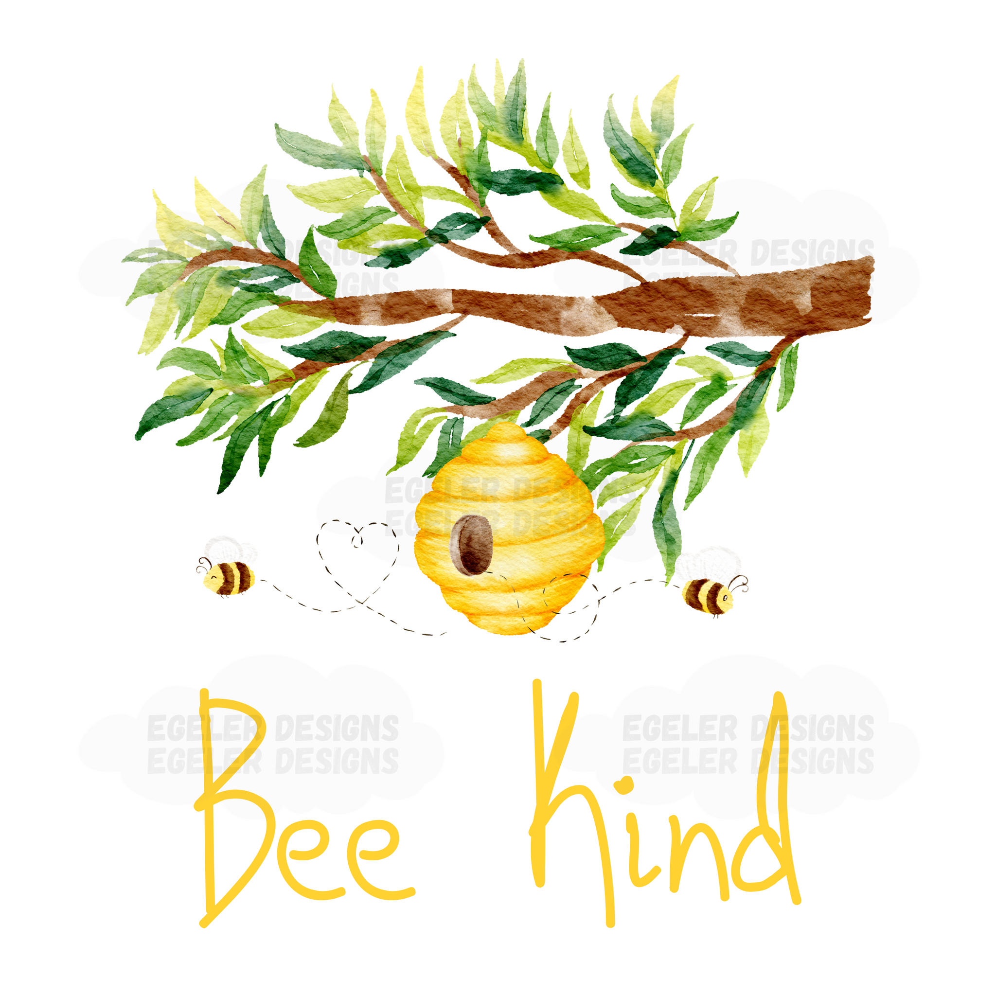 Bee Kind PNG