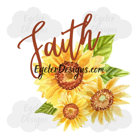 Faith Floral PNG