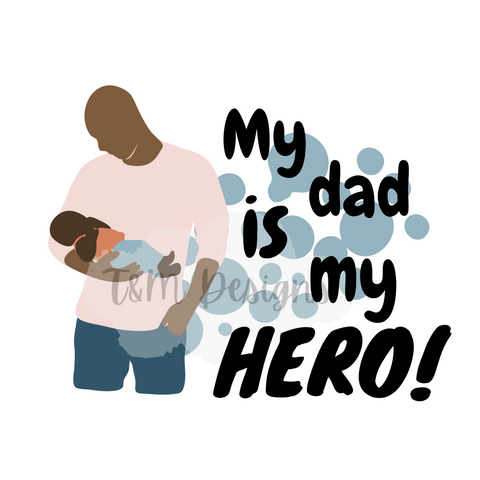 Dad Hero Baby PNG