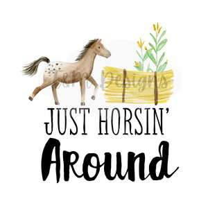 Horsin' Around PNG