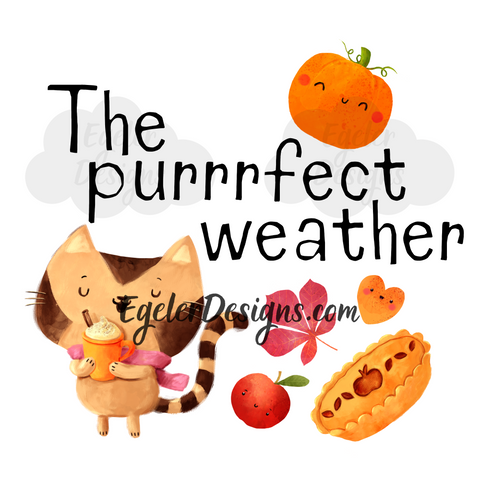 Purrrfect Weather PNG