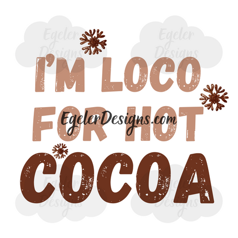 Loco For Hot Cocoa PNG