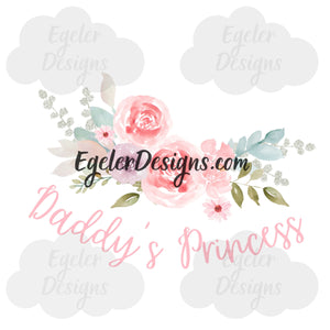 Daddy’s Princess PNG