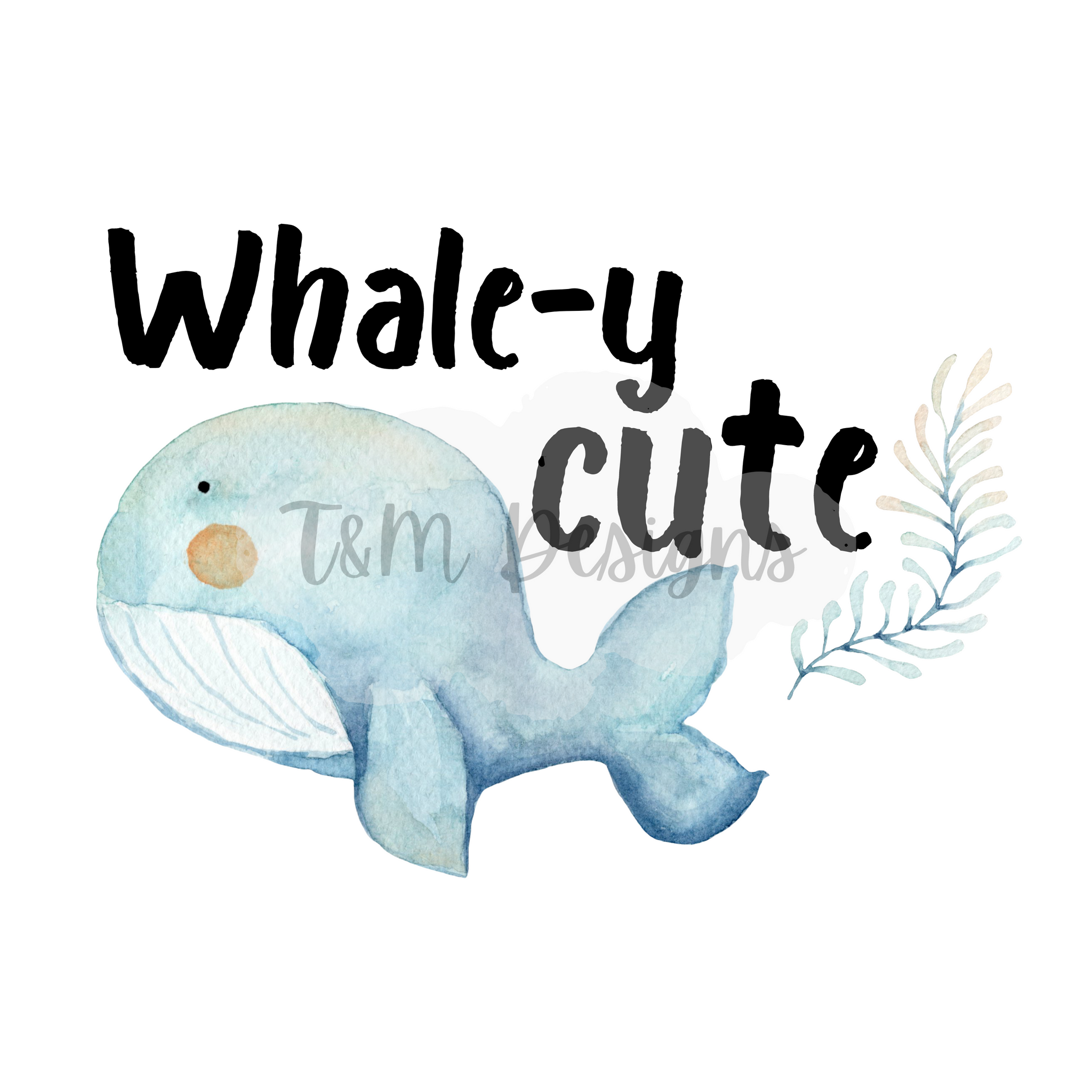 Whale-y Cute PNG