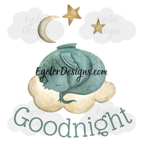 Goodnight Dragon PNG