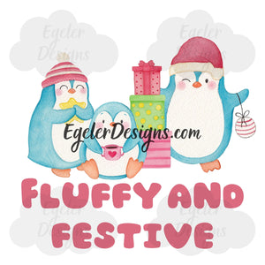 Fluffy And Festive PNG