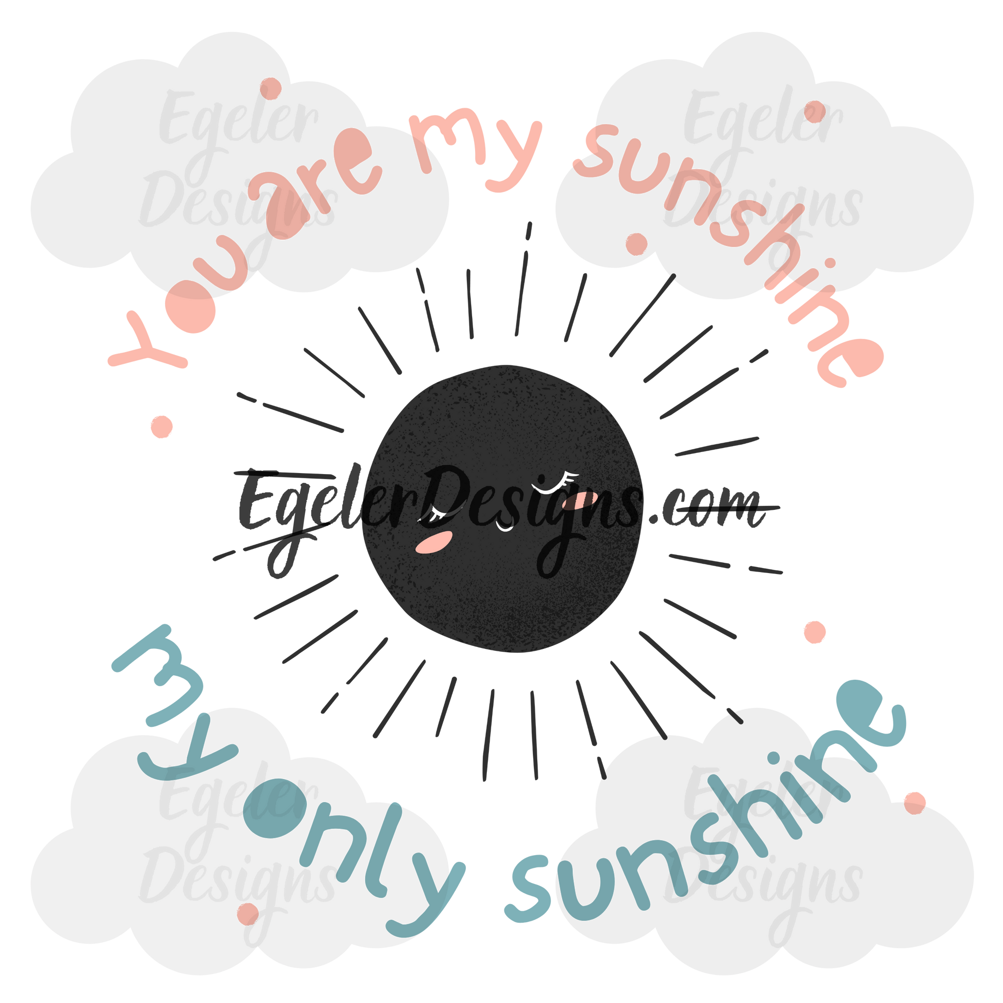 You Are My Sunshine PNG EXCLUSIVE 25 DOWNLOADS