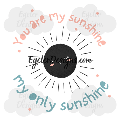 You Are My Sunshine PNG EXCLUSIVE 25 DOWNLOADS