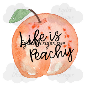 Life Is Peachy PNG (LIMITED 25 DOWNLOADS)