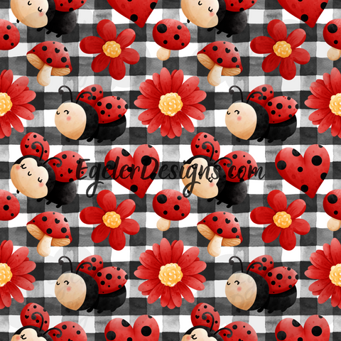 Lady Bugs (Plaid)