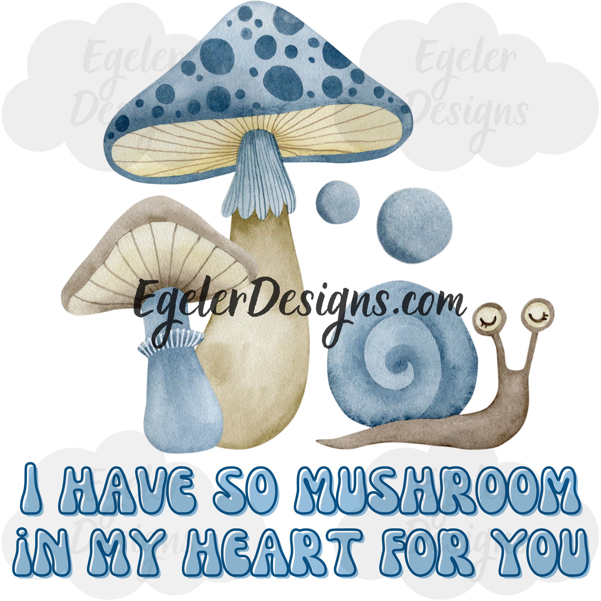 Mushroom In My Heart PNG