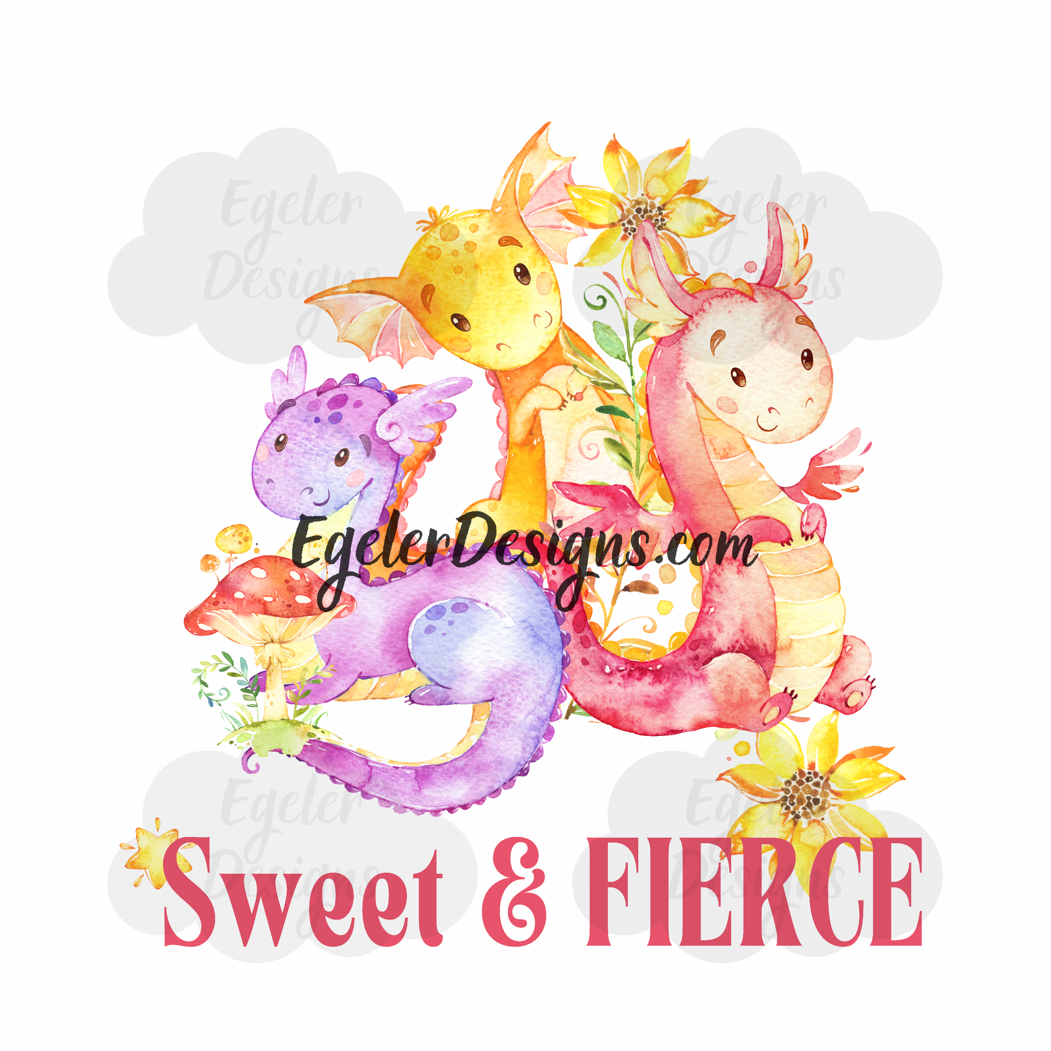 Sweet + Fierce PNG