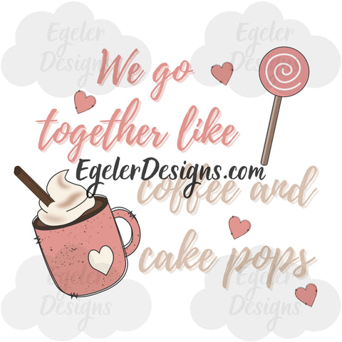 Coffee And Cake Pop PNG