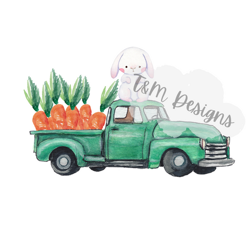 Easter Truck PNG