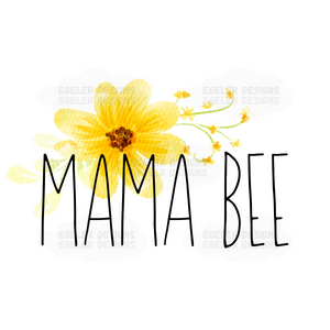 Mama Bee Floral PNG