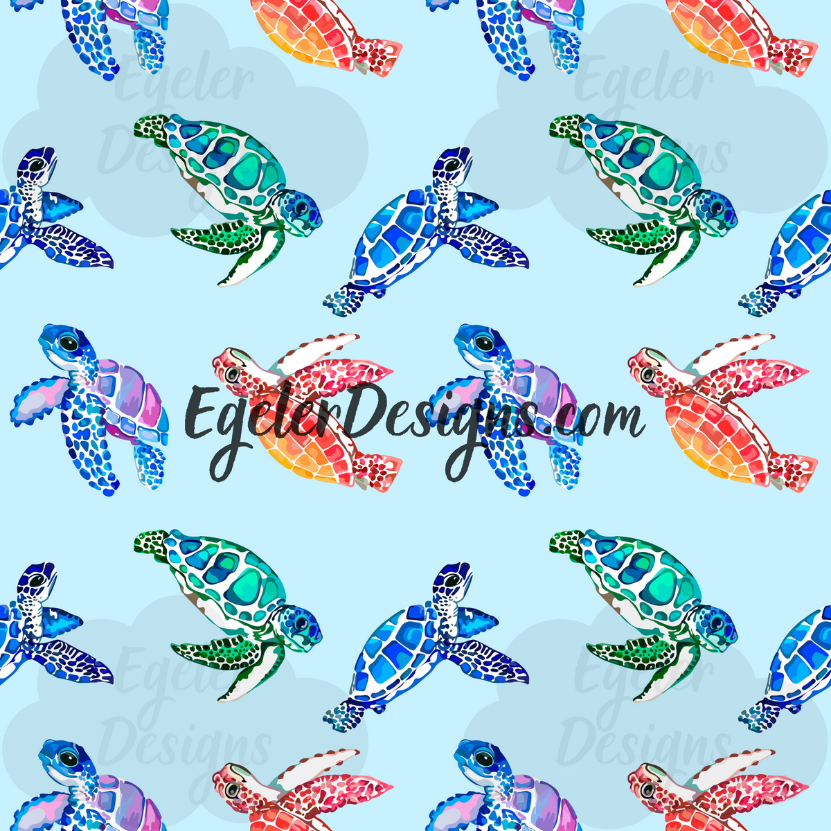Sea Turtles Multi – Egeler Designs
