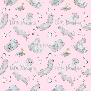 Otters (Pink)