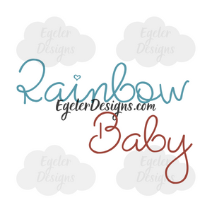 Fall Rainbow Baby PNG